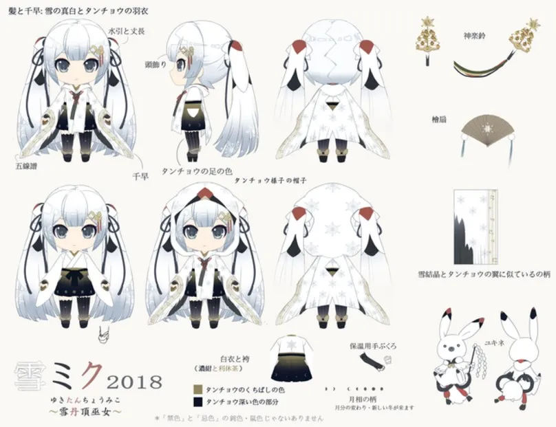 2018雪未来造型决定赛热烈进行中,你的一票会决定她穿什么服装(ゝ∀・)