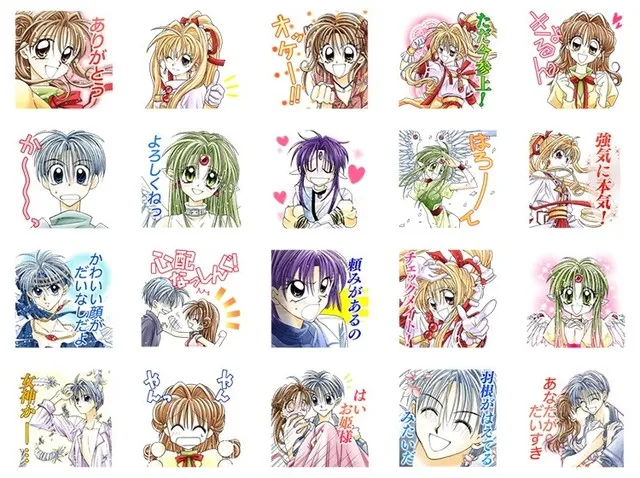 Checkmate♞超怀念的《神风怪盗贞德》终于出LINE贴图啦!种村有菜原画展将于6月登场♥