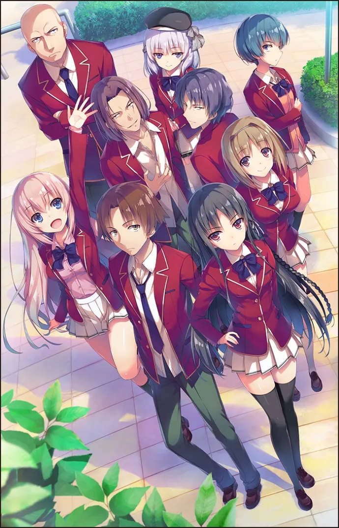 『欢迎来到实力至上主义的教室』轻小说动画化七月播出-绝对领域