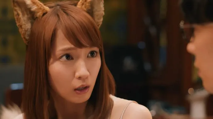 吉冈里帆 星野源出演-日清どん兵衛方便面广告 狐狸与油炸豆腐