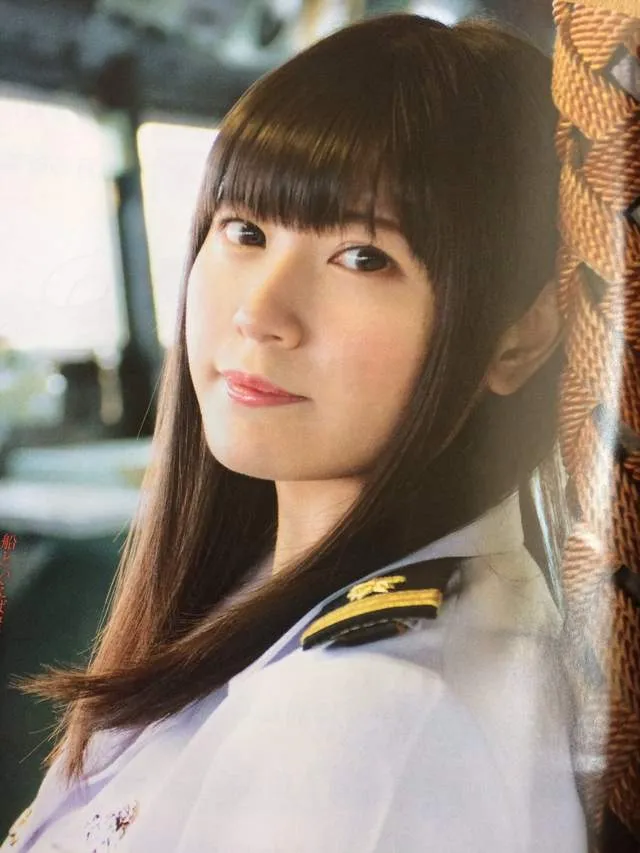 竹达彩奈海自制服写真登上日本军事杂志『MAMOR』七月号