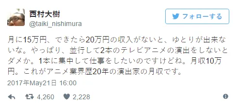 媒体调查 业内爆料-日本动画从业者的悲惨生活