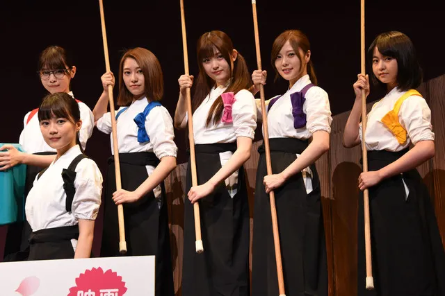 乃木坂46大电影-『薙刀社青春日记』真人电影演员阵容发布会