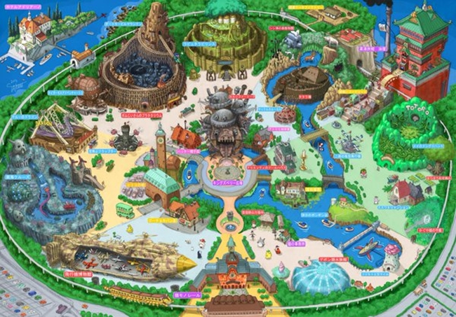 吉卜力粉丝必去！第一座以吉卜力动画为主题的大型乐园将在2020年于爱知万博公园诞生！