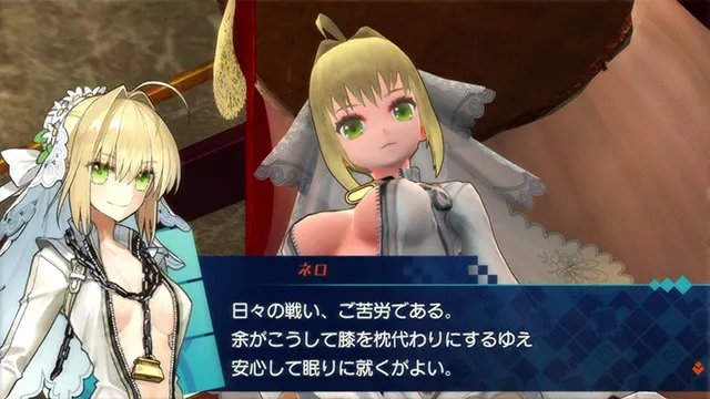 这样的尼禄我可以!NS版《Fate/EXTELLA》「解放的新娘衣装」介绍影片公开!