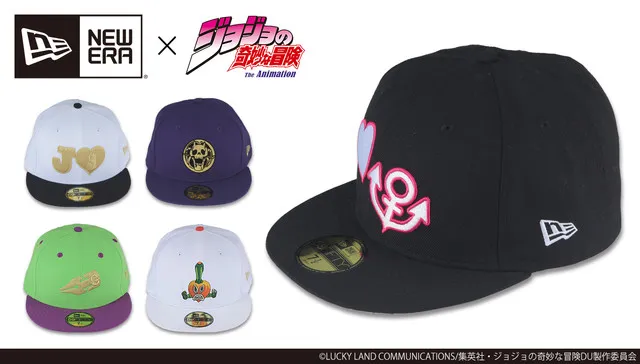 《JoJo的奇妙冒险》x「NEW ERA」潮牌合作，流行帽款让你一戴上就成为注目焦点！-绝对领域