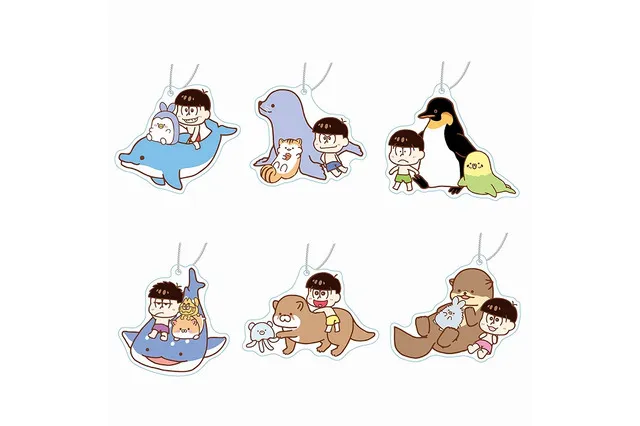 超可爱大集合♥《阿松》与《空想水族馆》合作企划即将开跑,这个夏天和6胞胎一起到水族馆度过吧(*´∀`*)