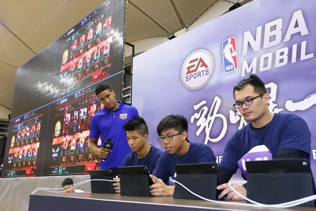 EA美商艺电「劲爆一夏 NBA LIVE Mobile球星见面会」High爆南山高中!