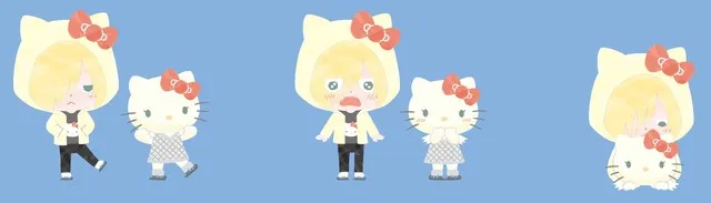 可爱到太过分啦(*´Д`)!《Yuri!!! on ICE》与三丽鸥合作企划公开,大家的造型都好适合啊♥