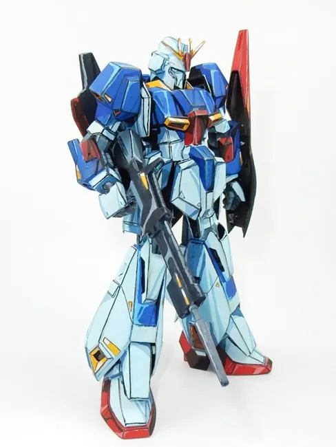 这到底是平面还是立体模型呢?!日本钢弹模型玩家创作《二次元风钢弹》让网友们啧啧称奇( 3ω3)