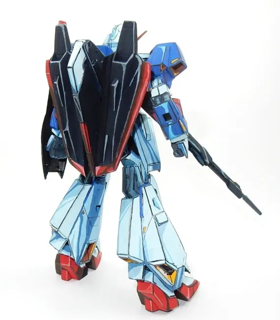 这到底是平面还是立体模型呢?!日本钢弹模型玩家创作《二次元风钢弹》让网友们啧啧称奇( 3ω3)
