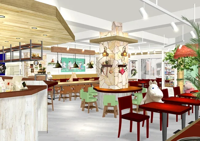 日本女生最夯话题餐厅:噜噜米主题餐厅「Moomin café」 首度进军台湾7月7日将于台北东区盛大开幕