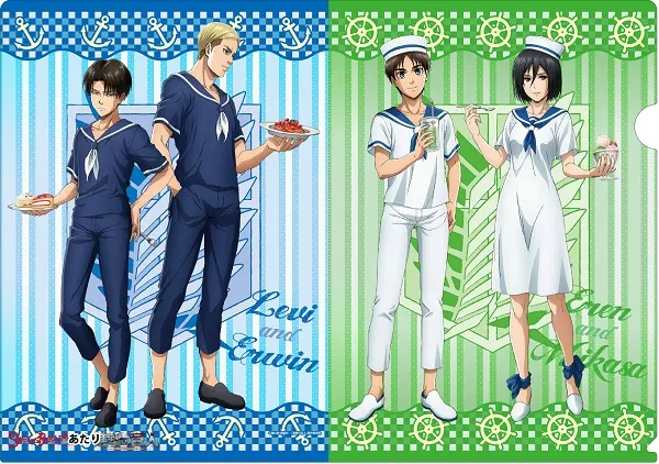 《进击的巨人第二季×SWEETS PARADISE》兵长换上水手服啦!而且还可以来这里吃垮乌托伽尔德城喔w