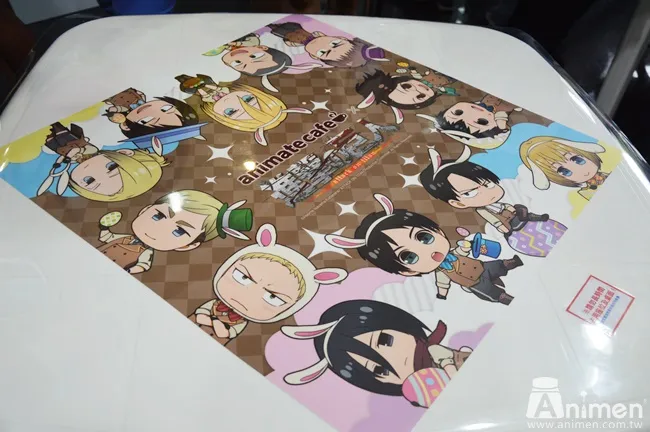 【现场直击】《进撃の巨人×animate cafe》调查兵团全换上兔子装啦♥可爱的模样萌到让你爱不释手!