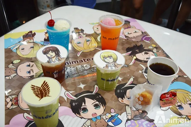 【现场直击】《进撃の巨人×animate cafe》调查兵团全换上兔子装啦♥可爱的模样萌到让你爱不释手!