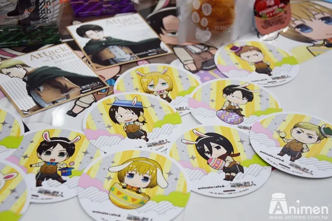 【现场直击】《进撃の巨人×animate cafe》调查兵团全换上兔子装啦♥可爱的模样萌到让你爱不释手!