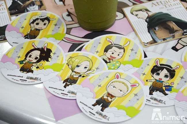【现场直击】《进撃の巨人×animate cafe》调查兵团全换上兔子装啦♥可爱的模样萌到让你爱不释手!
