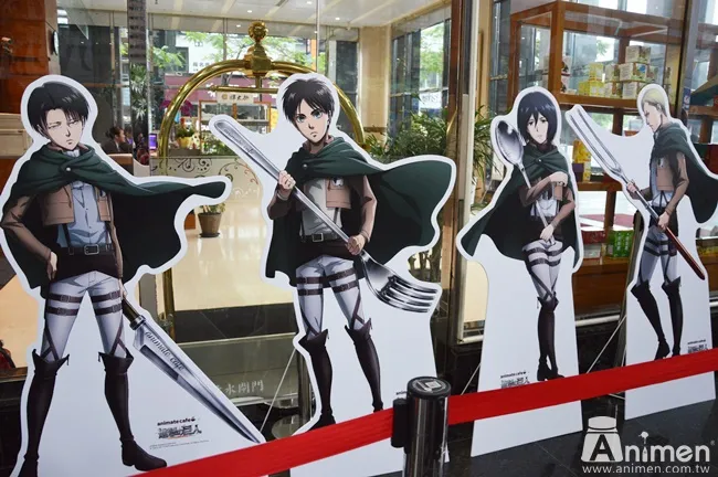 【现场直击】《进撃の巨人×animate cafe》调查兵团全换上兔子装啦♥可爱的模样萌到让你爱不释手！-绝对领域