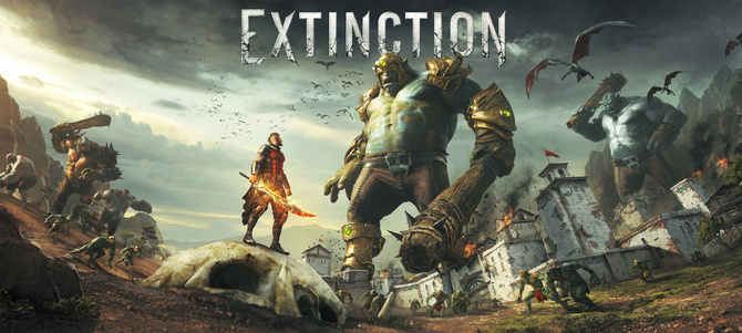 被支配的恐惧 单兵挑战巨人-游戏『EXTINCTION』宣布视频公开