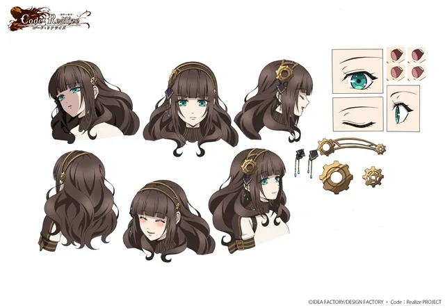 PSV游戏改编10月新番『Code:Realize ~创世的姬君~』人设公布