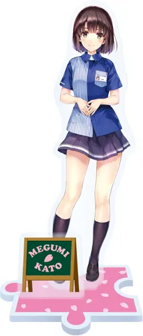 学姐 英梨梨 圣人惠最强罗森店员妹组合-『路人女主的养成方法♭』和罗森推出联动周边