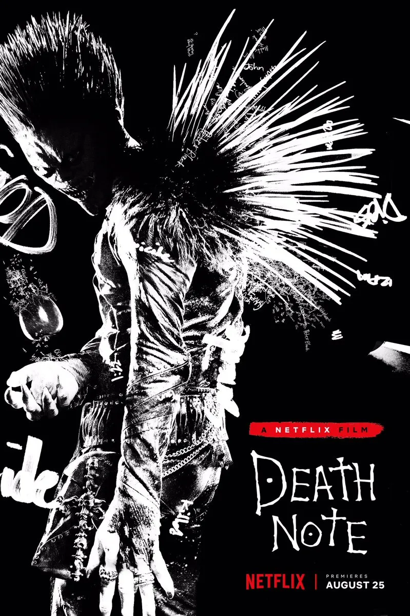 NETFLIX版『死亡笔记』公布死神硫克海报 NETFLIX版『死亡笔记』公布死神硫克海报