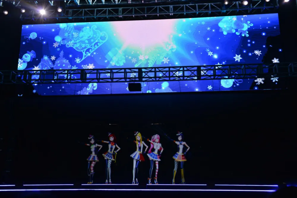 全球首个LiveAR虚拟偶像女团 AND.II安菟引宅男热捧