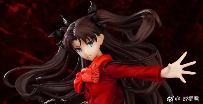 双翼社版《Fate/stay night[UBW]》远坂凛模型玩具即将发售，呈现华丽战斗姿态！