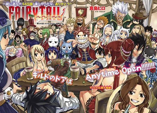 《FAIRY TAIL魔导少年》以未休刊纪录于本日迎向完结!最后一季动画将于2018年放送