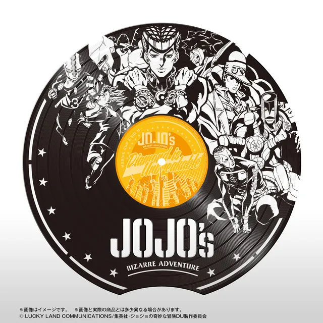 年度最酷的房间装饰就是这个!《JoJo的奇妙冒险 不灭钻石》唱片风格装饰用圆盘开放预约