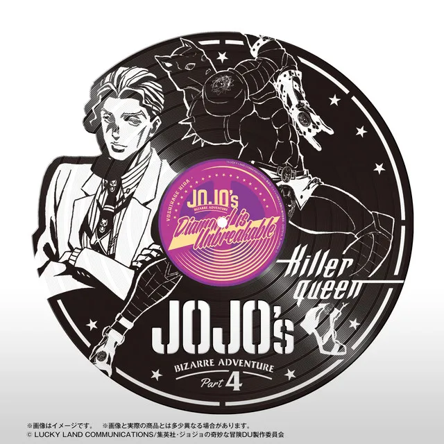 年度最酷的房间装饰就是这个!《JoJo的奇妙冒险 不灭钻石》唱片风格装饰用圆盘开放预约