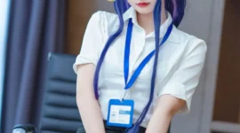 《原神》雷电将军cosplay-绝对领域
