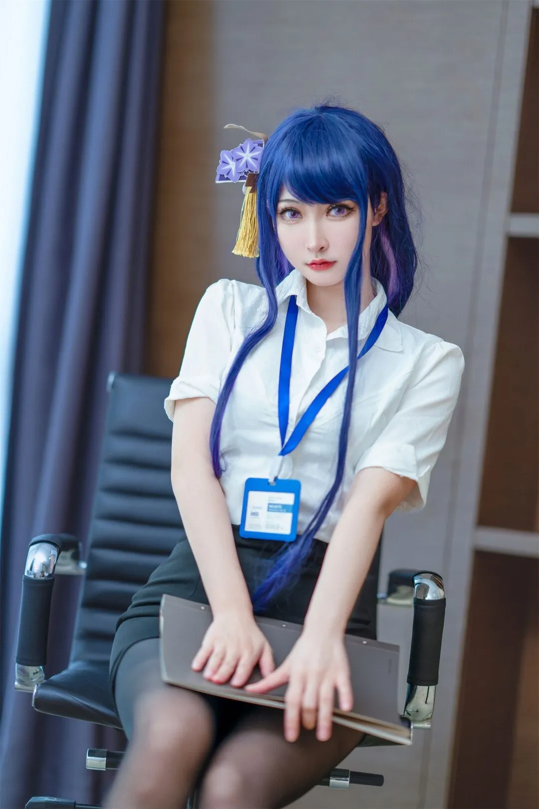 《原神》雷电将军cosplay-1