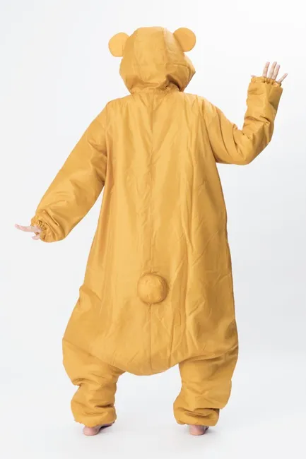凉风青叶随身携带的《熊熊睡袋》变成居家服可爱登场★穿上去后保证你一路好眠( ・`ω・´)!
