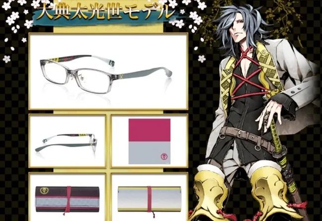 《刀剑乱舞-ONLINE-×JINS 第2弹》8款镜框设计出来啦👓!!你想戴哪位刀剑男士出门呢w?