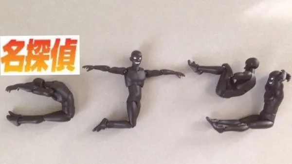 《名侦探柯南》黑衣人figma一次买13只能干嘛?当然是要重现那幅名画啊w