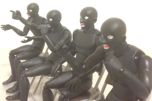 《名侦探柯南》黑衣人figma一次买13只能干嘛?当然是要重现那幅名画啊w
