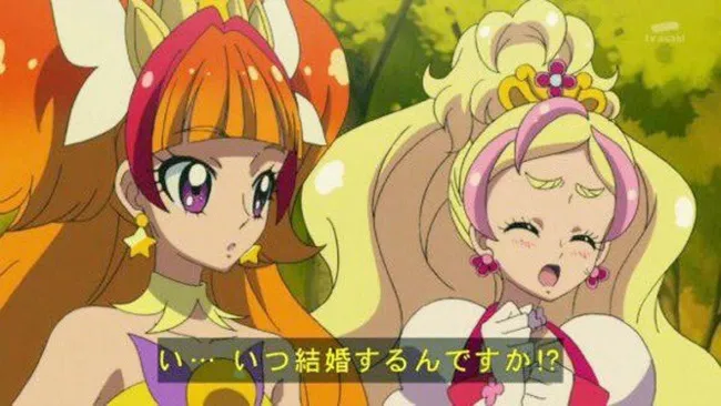 动画《KiraKira☆光之美少女 A La Mode》终于出现百合回?果然官方永远是最大手啊…
