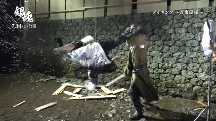 『银魂』动画十月再回归 真人电影追加万事屋拍摄花絮