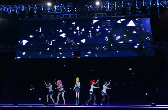 安菟女团虚拟偶像演唱会亮相CCG 带着Live AR 人工智能黑科技