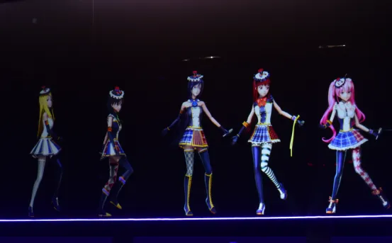 安菟女团虚拟偶像演唱会亮相CCG 带着Live AR 人工智能黑科技