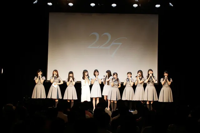 跨次元偶像组合22/7首次演唱会公布动画企划 出道单曲9月22日发售