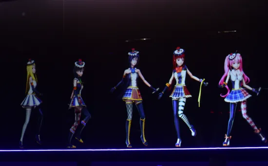 安菟女团虚拟偶像演唱会亮相CCG 带着Live AR 人工智能黑科技
