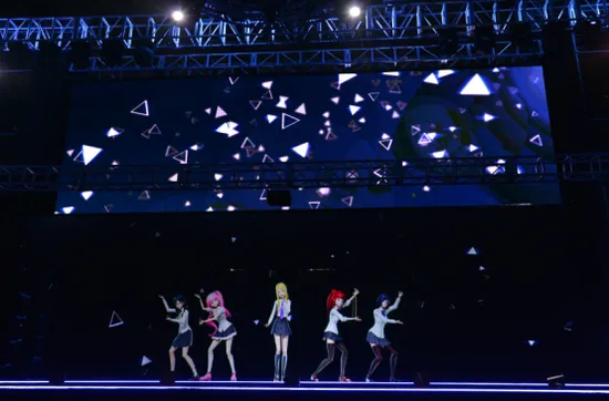 安菟女团虚拟偶像演唱会亮相CCG 带着Live AR 人工智能黑科技