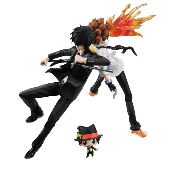 《家庭教师HITMAN REBORN!》阿纲&云雀战斗姿态模型帅气登场!两只一起带回家还能得到里包恩哦★