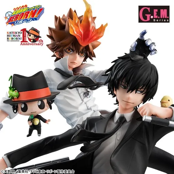 《家庭教师HITMAN REBORN!》阿纲＆云雀战斗姿态模型帅气登场！两只一起带回家还能得到里包恩哦★-绝对领域