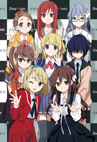 名制作人秋元康打造的新女子偶像团体《22/7》动画官网更新，动画到底会是什么样的故事呢？