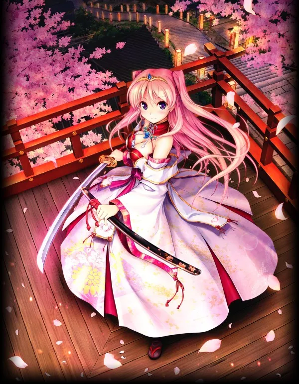 AUGUST旗下美少女游戏《千之刃涛、桃花染之皇姬》发表移植至PS4/PS Vita平台消息!