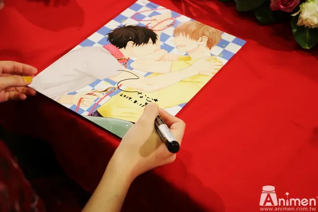 【漫博2017】新锐BL漫画家「ひなこ」首次海外签名会登场!台下粉丝热情互动让老师觉得超幸福♥