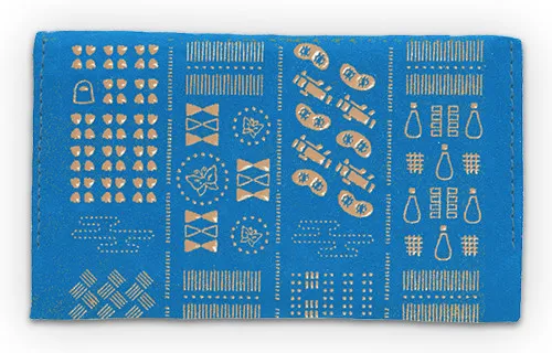 《银魂》这次正经八百与「甲州印传」合作,传统技法制作的皮革卡片夹超有质感!